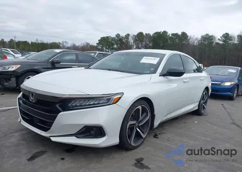 2022 Honda Accord Sport from USA, damaged, VIN 1HGCV1F36NA096676